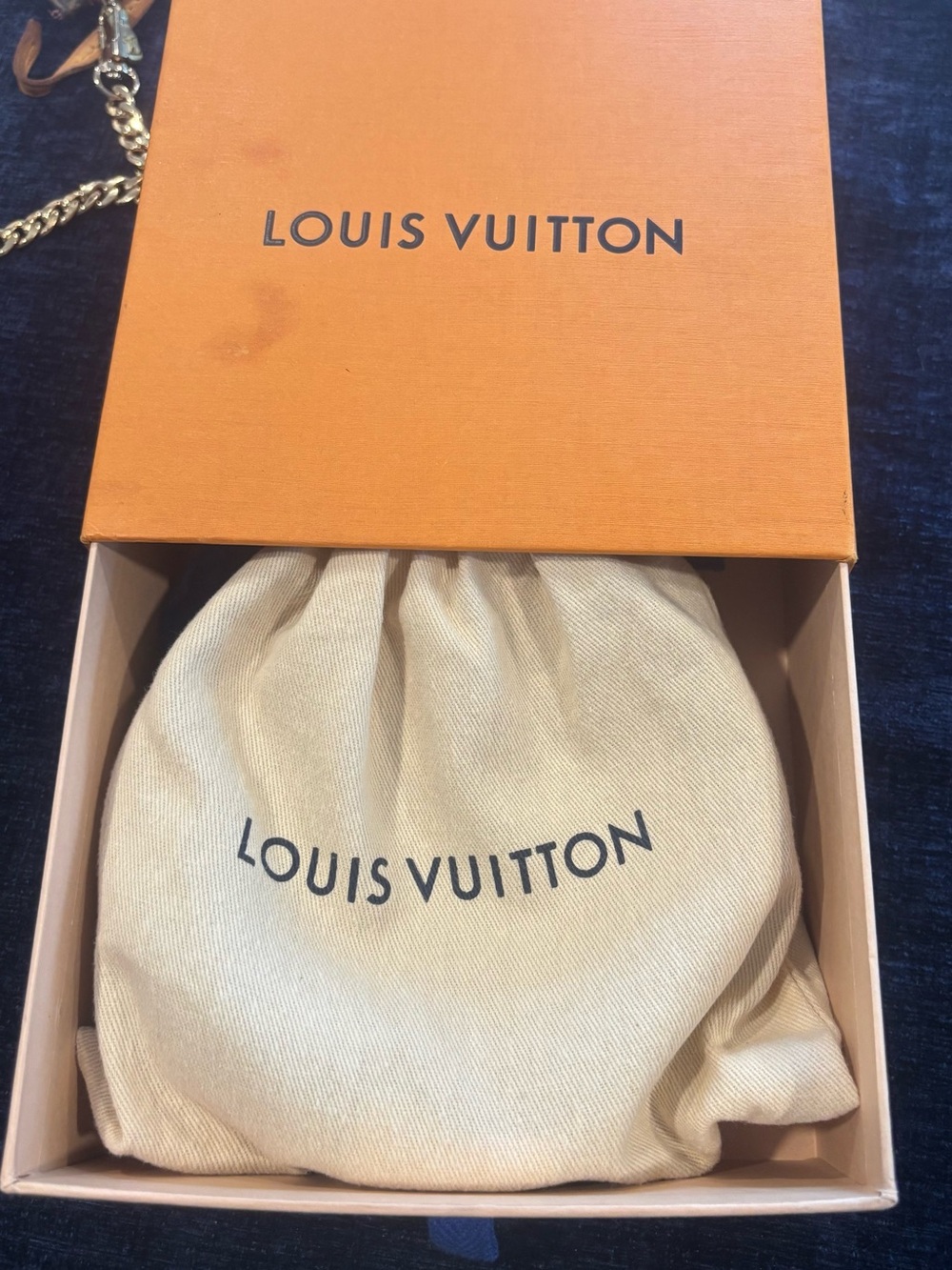 Louis Vuitton Brown Monogram Belt with Gold LV Buckle - Picture 3 of 13